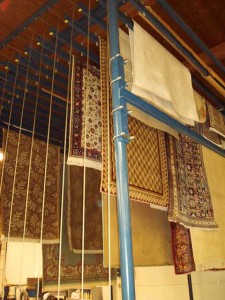 Rug Cleaning Dryer Rack